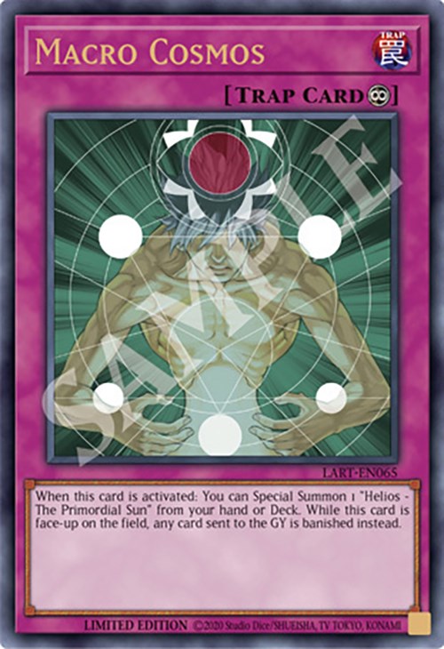 Macro Cosmos [LART-EN065] Ultra Rare Yu-Gi-Oh!