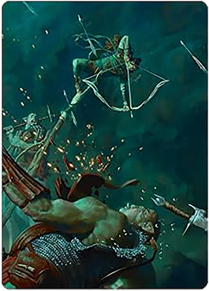 Legolas's Quick Reflexes Art Card [The Lord of the Rings: Tales of Middle-earth Art Series] Magic: The Gathering