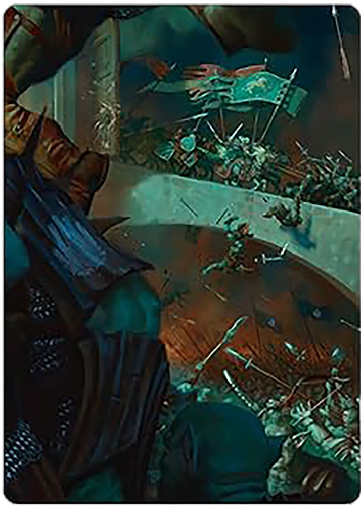 Rohirrim Chargers Art Card [The Lord of the Rings: Tales of Middle-earth Art Series] Magic: The Gathering