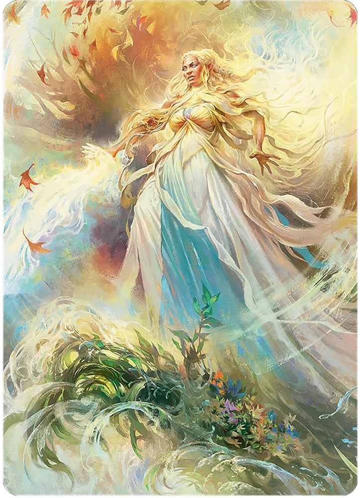 Galadriel, Light of Valinor Art Card [The Lord of the Rings: Tales of Middle-earth Art Series] Magic: The Gathering