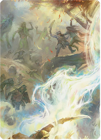 Arboreal Alliance Art Card [The Lord of the Rings: Tales of Middle-earth Art Series] Magic: The Gathering