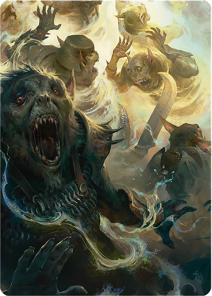 Galadriel's Dismissal Art Card [The Lord of the Rings: Tales of Middle-earth Art Series] Magic: The Gathering