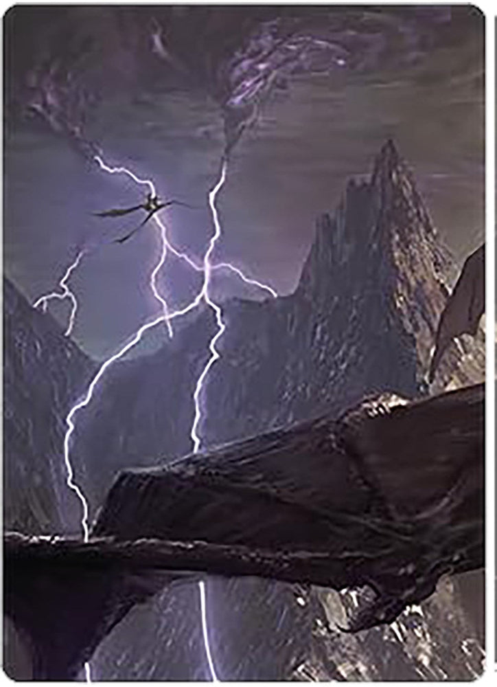 Call Forth the Tempest Art Card [The Lord of the Rings: Tales of Middle-earth Art Series] Magic: The Gathering