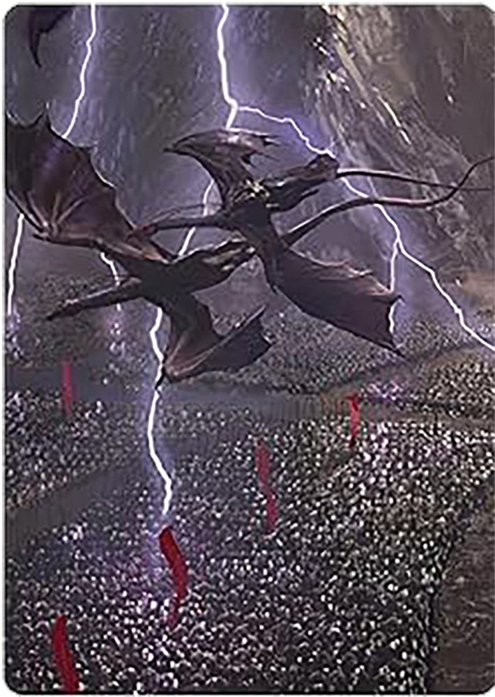 Mordor on the March Art Card [The Lord of the Rings: Tales of Middle-earth Art Series] Magic: The Gathering