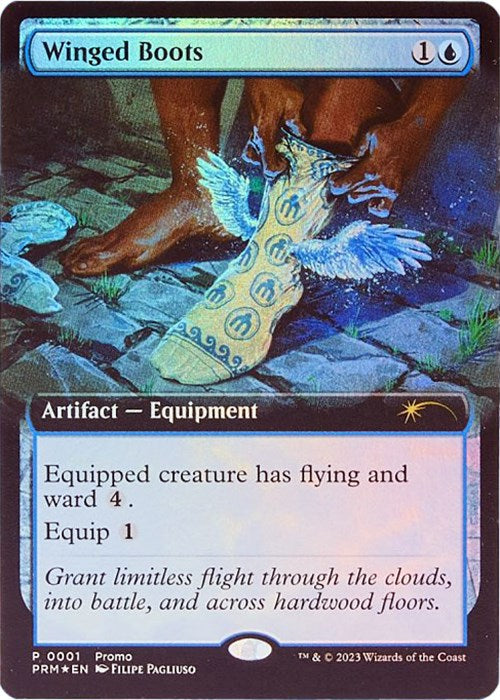 Winged Boots [Media Promos] Magic: The Gathering