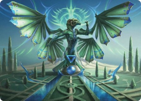 Tanazir Quandrix Art Card [Strixhaven: School of Mages Art Series] Magic: The Gathering