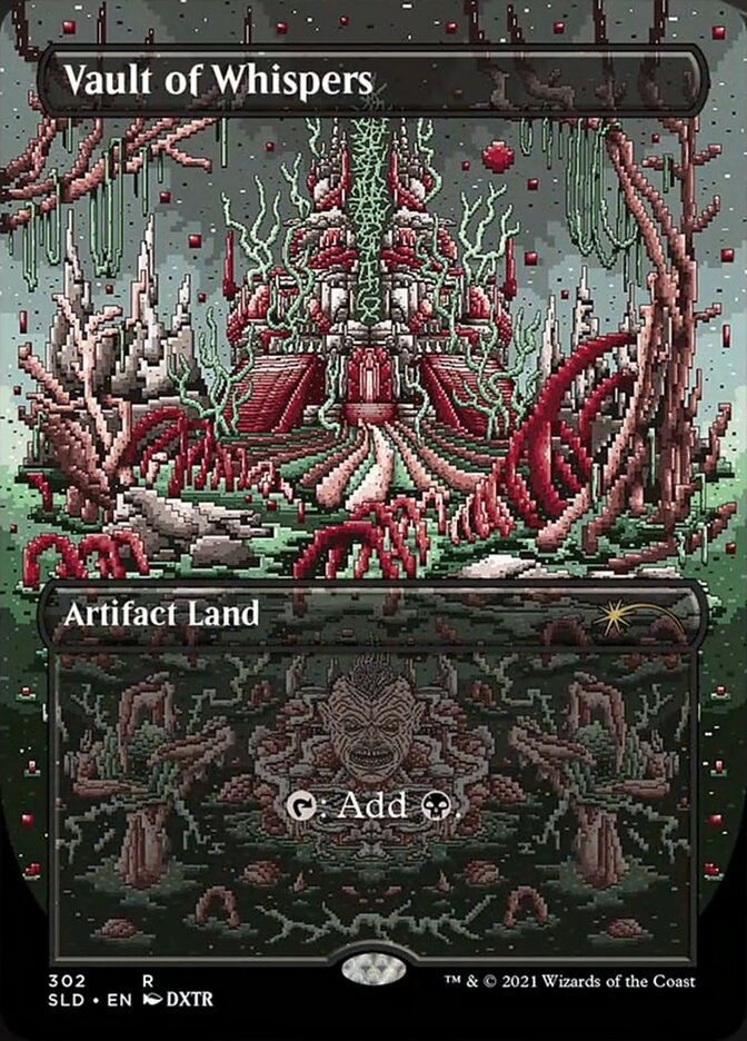 Vault of Whispers (Borderless) [Secret Lair Drop Series] Magic: The Gathering