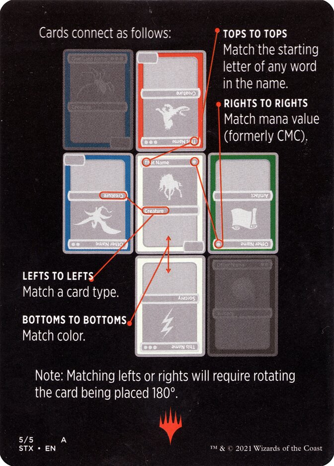 Dominarioes (Magic Minigame) [Strixhaven: School of Mages Minigame] Magic: The Gathering