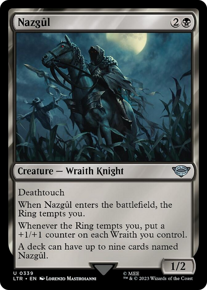 Nazgul (339) [The Lord of the Rings: Tales of Middle-Earth] Magic: The Gathering
