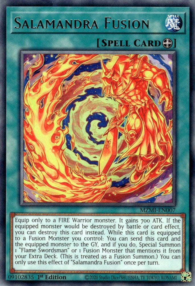 Salamandra Fusion [MZMI-EN007] Rare - Yugioh Cards For Your TCG Needs!
