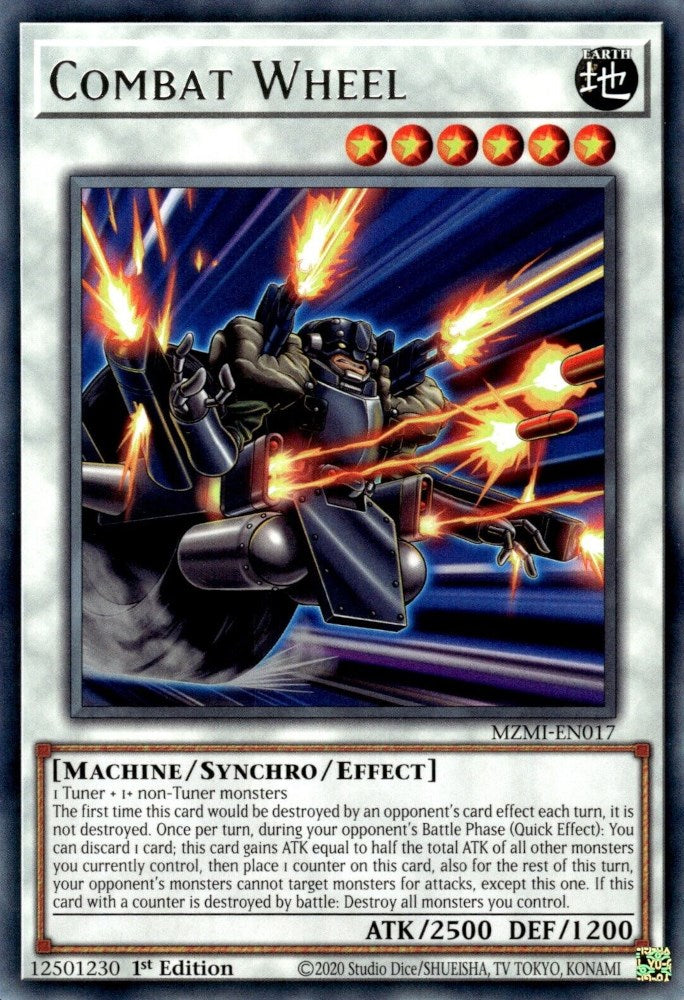 Combat Wheel [MZMI-EN017] Rare - Yugioh Cards For Your TCG Needs!