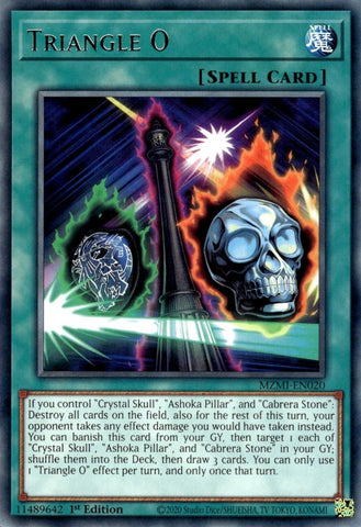 Triangle O [MZMI-EN020] Rare - Yugioh Cards For Your TCG Needs!