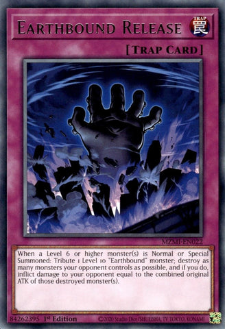 Earthbound Release [MZMI-EN022] Rare - Yugioh Cards For Your TCG Needs!