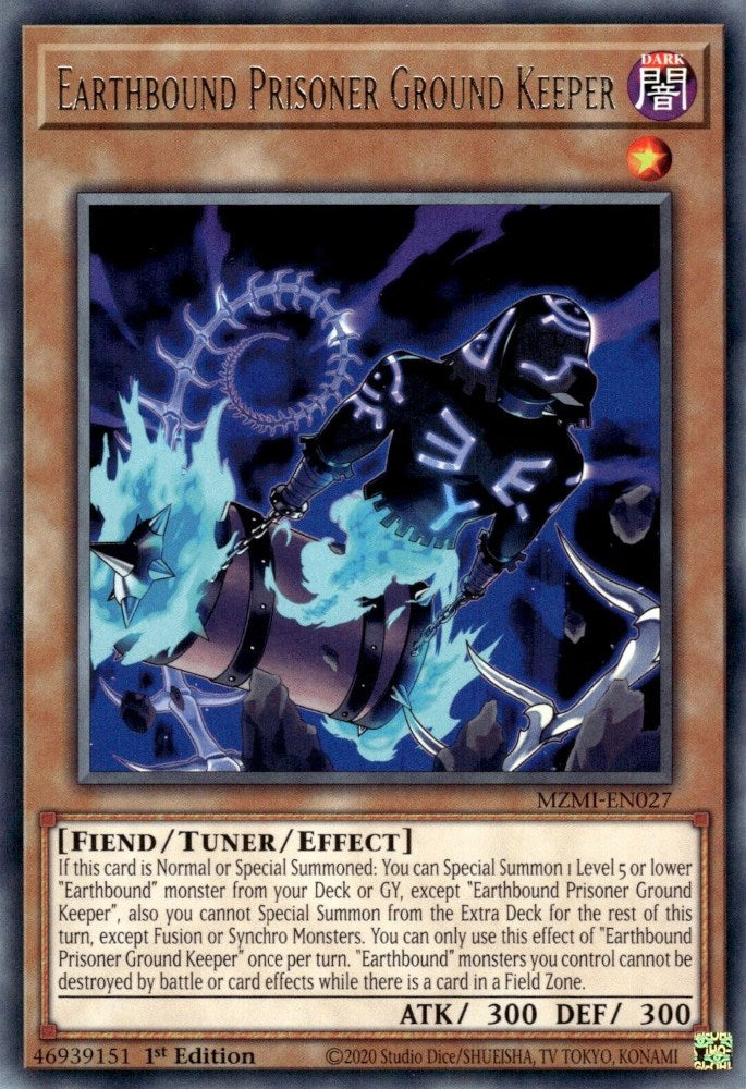 Earthbound Prisoner Ground Keeper [MZMI-EN027] Rare - Yugioh Cards For Your TCG Needs!