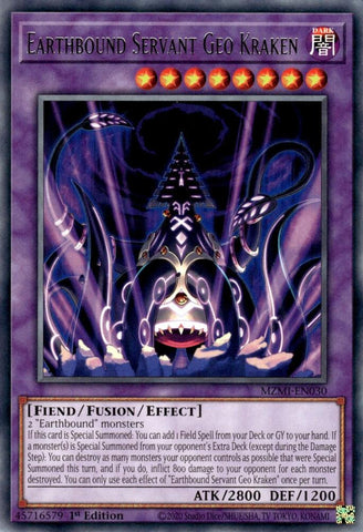Earthbound Servant Geo Kraken [MZMI-EN030] Rare - Yugioh Cards For Your TCG Needs!