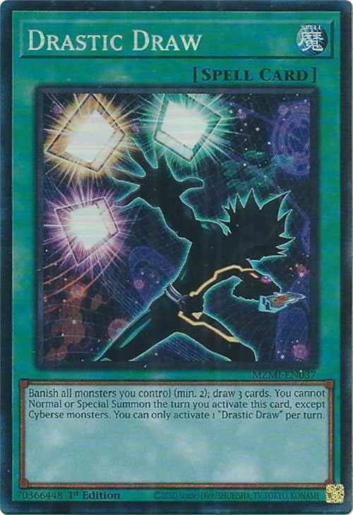 Drastic Draw (CR) [MZMI-EN037] Collector's Rare - Yugioh Cards For Your TCG Needs!