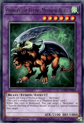 Chimera the Flying Mythical Beast [MZMI-EN040] Rare - Yugioh Cards For Your TCG Needs!