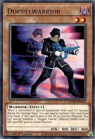 Doppelwarrior [MZMI-EN043] Rare - Yugioh Cards For Your TCG Needs!
