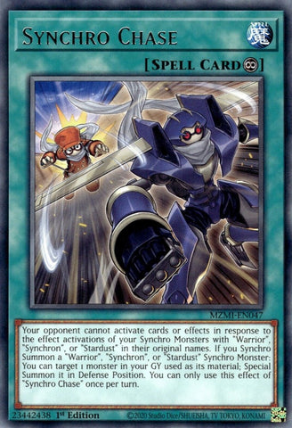 Synchro Chase [MZMI-EN047] Rare - Yugioh Cards For Your TCG Needs!