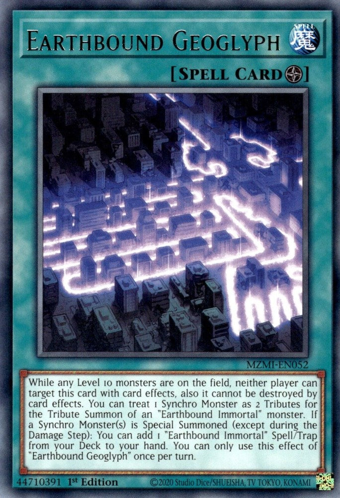 Earthbound Geoglyph [MZMI-EN052] Rare - Yugioh Cards For Your TCG Needs!