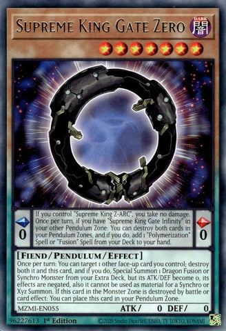 Supreme King Gate Zero [MZMI-EN055] Rare - Yugioh Cards For Your TCG Needs!