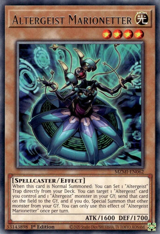 Altergeist Marionetter [MZMI-EN062] Rare - Yugioh Cards For Your TCG Needs!