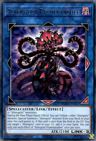 Altergeist Primebanshee [MZMI-EN067] Rare - Yugioh Cards For Your TCG Needs!