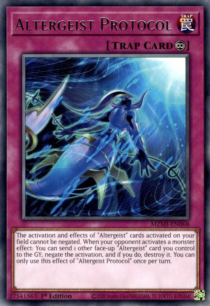 Altergeist Protocol [MZMI-EN068] Rare - Yugioh Cards For Your TCG Needs!