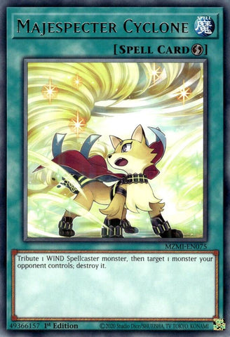 Majespecter Cyclone [MZMI-EN075] Rare - Yugioh Cards For Your TCG Needs!