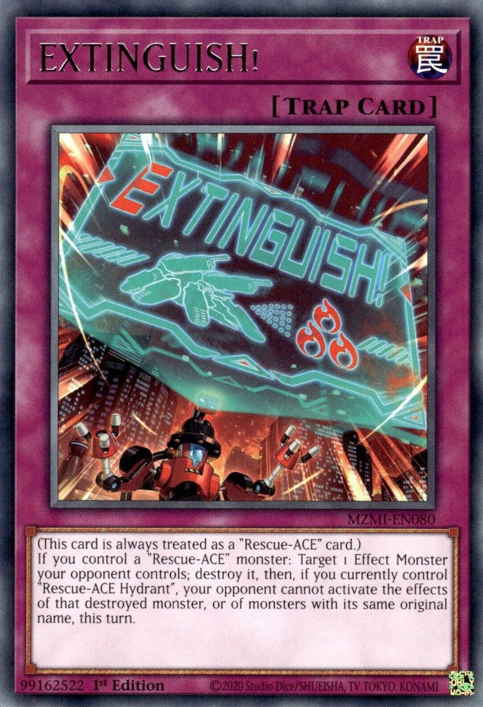EXTINGUISH! [MZMI-EN080] Rare - Yugioh Cards For Your TCG Needs!