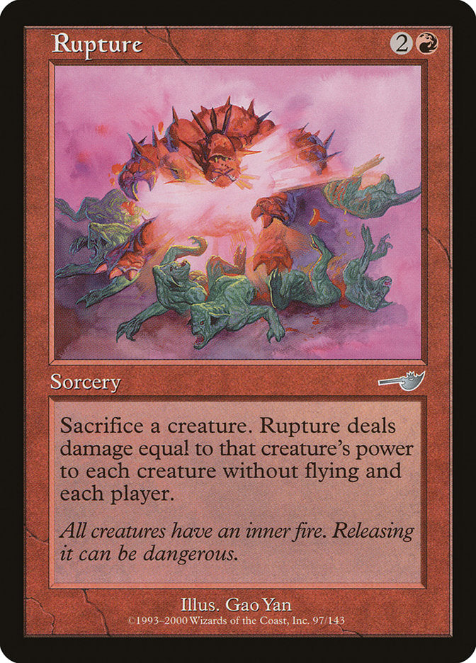 Rupture [Nemesis] Magic: The Gathering