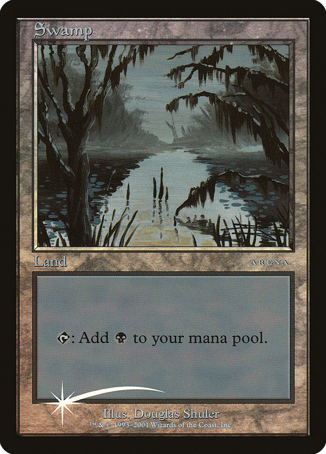 Swamp (9) [Arena League 2001] Magic: The Gathering