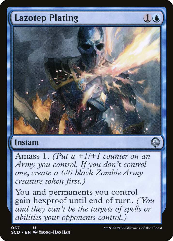 Lazotep Plating [Starter Commander Decks] Magic: The Gathering