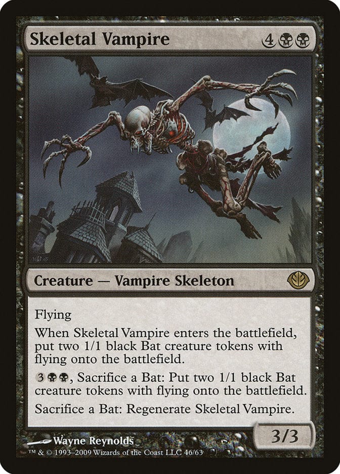 Skeletal Vampire [Duel Decks: Garruk vs. Liliana] Magic: The Gathering