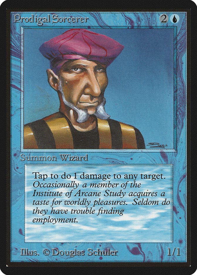 Prodigal Sorcerer [Beta Edition] Magic: The Gathering