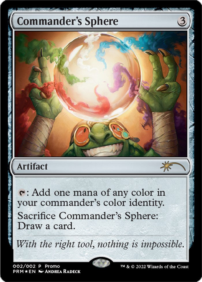 Commander's Sphere [Wizards Play Network 2024] Magic: The Gathering