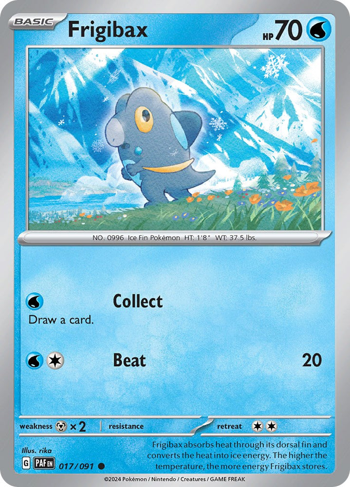 Frigibax (017/091) [Scarlet & Violet: Paldean Fates] Pokémon