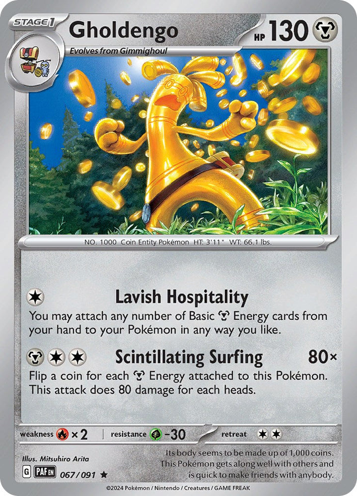 Gholdengo (067/091) [Scarlet & Violet: Paldean Fates] Pokémon