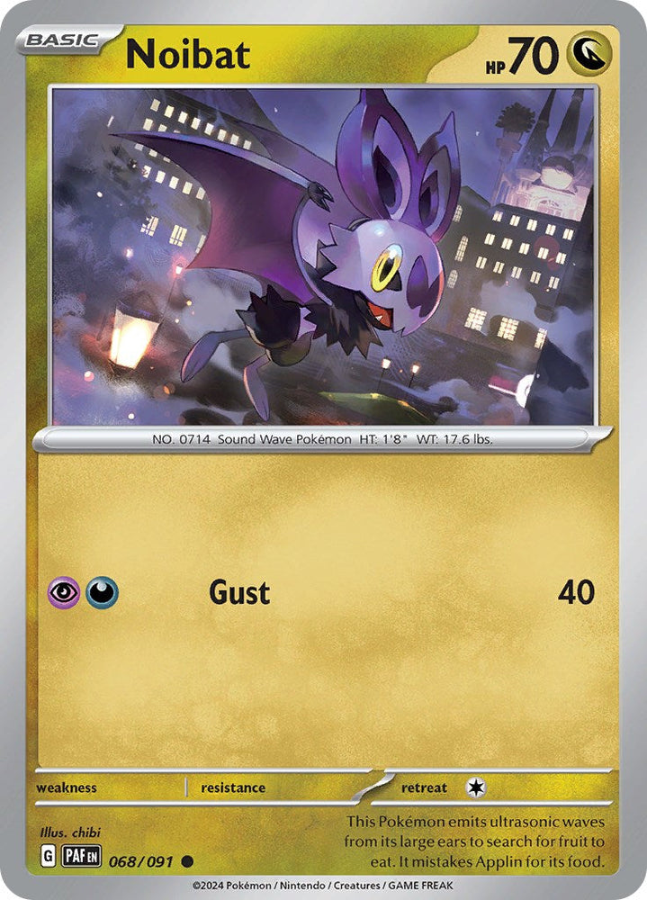 Noibat (068/091) [Scarlet & Violet: Paldean Fates] Pokémon