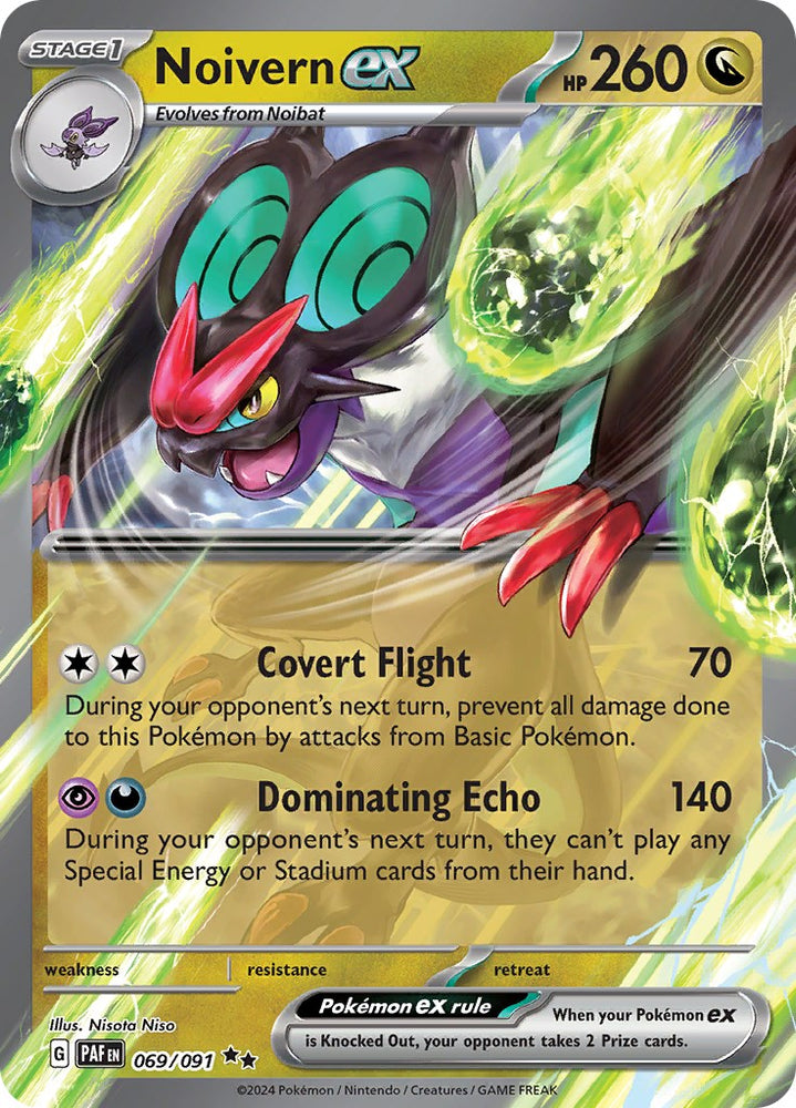 Noivern ex (069/091) [Scarlet & Violet: Paldean Fates] Pokémon
