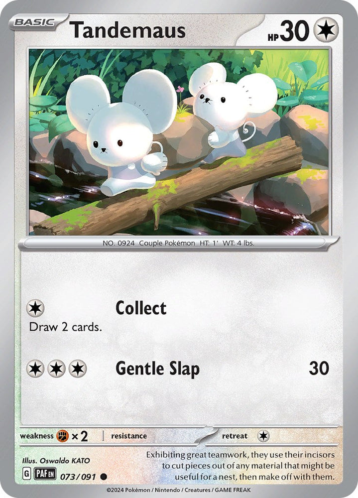 Tandemaus (073/091) [Scarlet & Violet: Paldean Fates] Pokémon