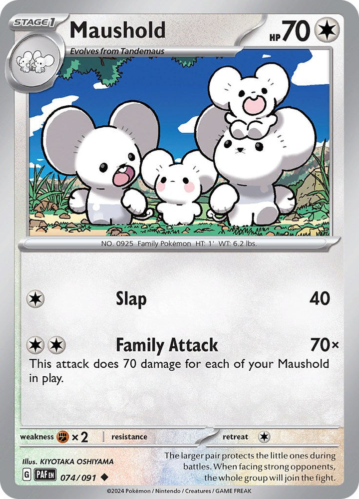 Maushold (074/091) [Scarlet & Violet: Paldean Fates] Pokémon