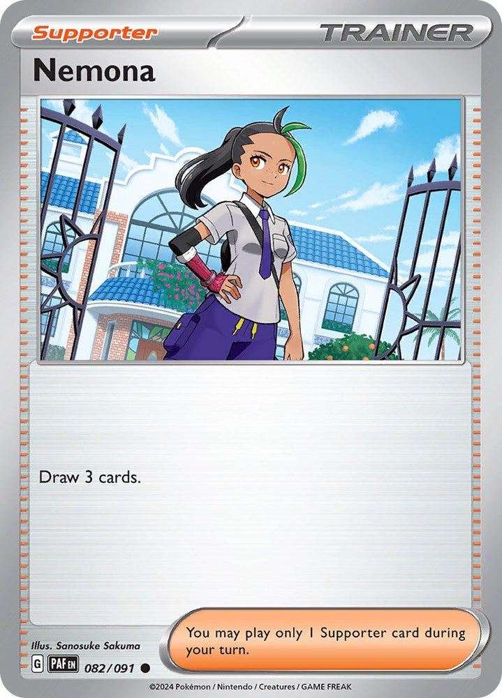 Nemona (082/091) [Scarlet & Violet: Paldean Fates] Pokémon