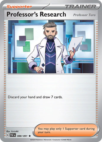 Professor's Research (088/091) [Scarlet & Violet: Paldean Fates] Pokémon