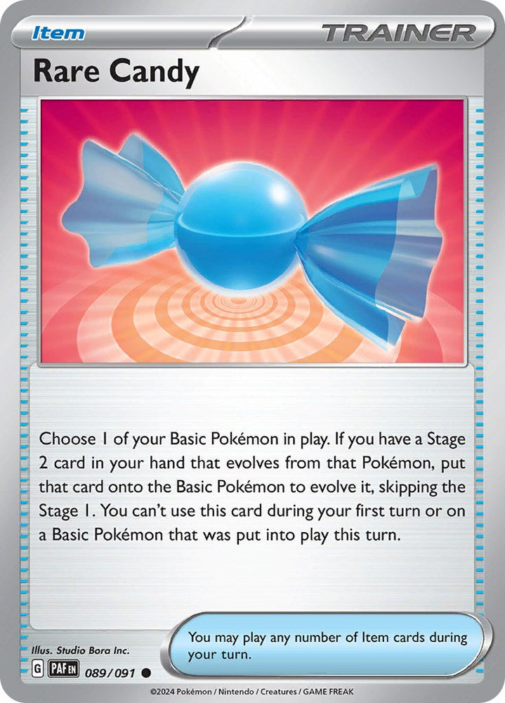 Rare Candy (089/091) [Scarlet & Violet: Paldean Fates] Pokémon