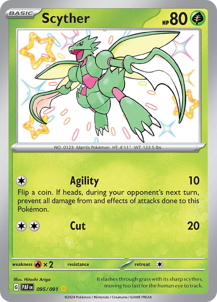 Scyther (095/091) [Scarlet & Violet: Paldean Fates] Pokémon