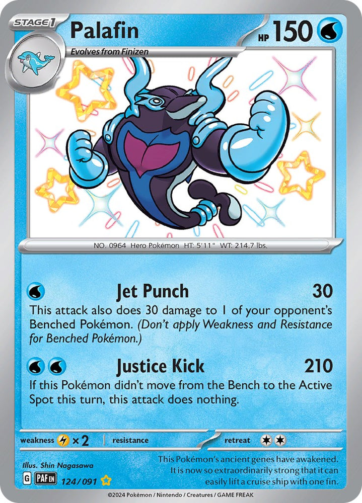 Palafin (124/091) [Scarlet & Violet: Paldean Fates] Pokémon
