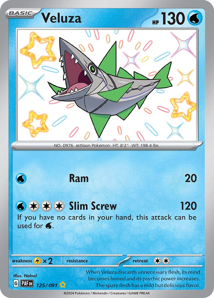 Veluza (125/091) [Scarlet & Violet: Paldean Fates] Pokémon