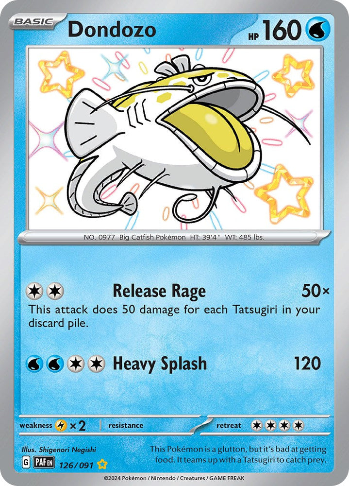 Dondozo (126/091) [Scarlet & Violet: Paldean Fates] Pokémon