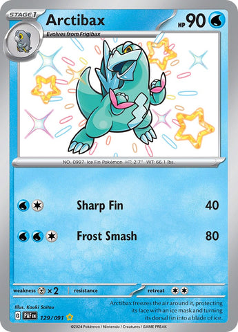 Arctibax (129/091) [Scarlet & Violet: Paldean Fates] Pokémon